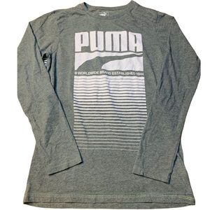 PUMA -LONG SLEEVE TOP. EUC! BOYS XL